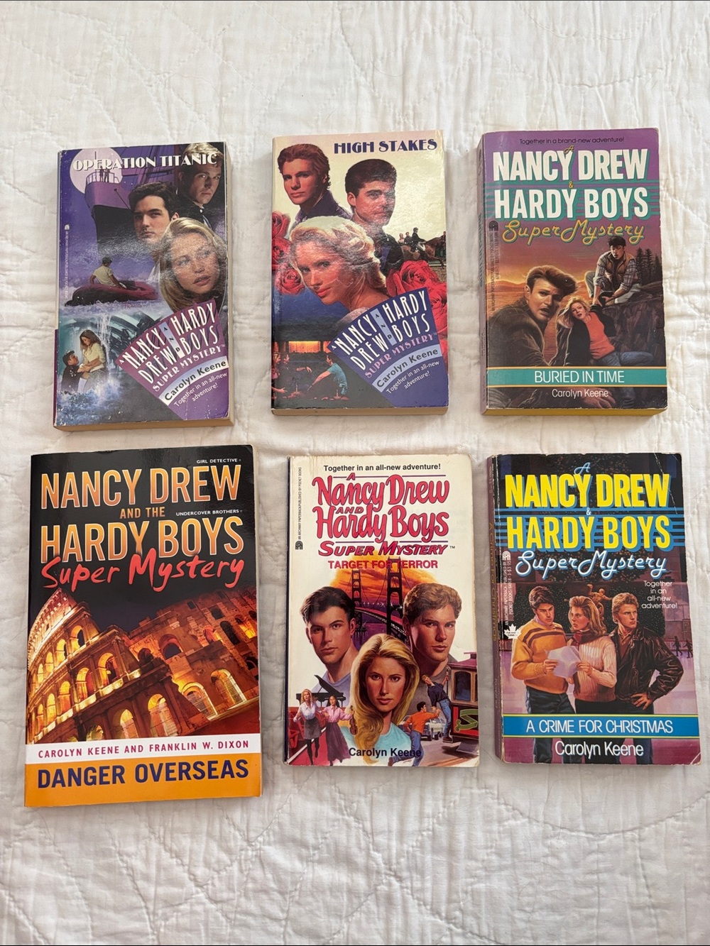 Nancy Drew & Hardy Boys Paperbacks